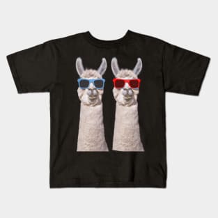 Funny Alpaca Team Kids T-Shirt